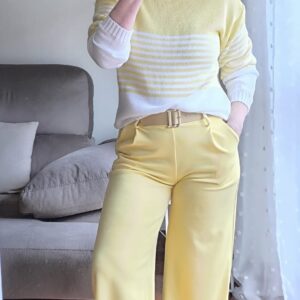 Jersey rayas en perle talla única