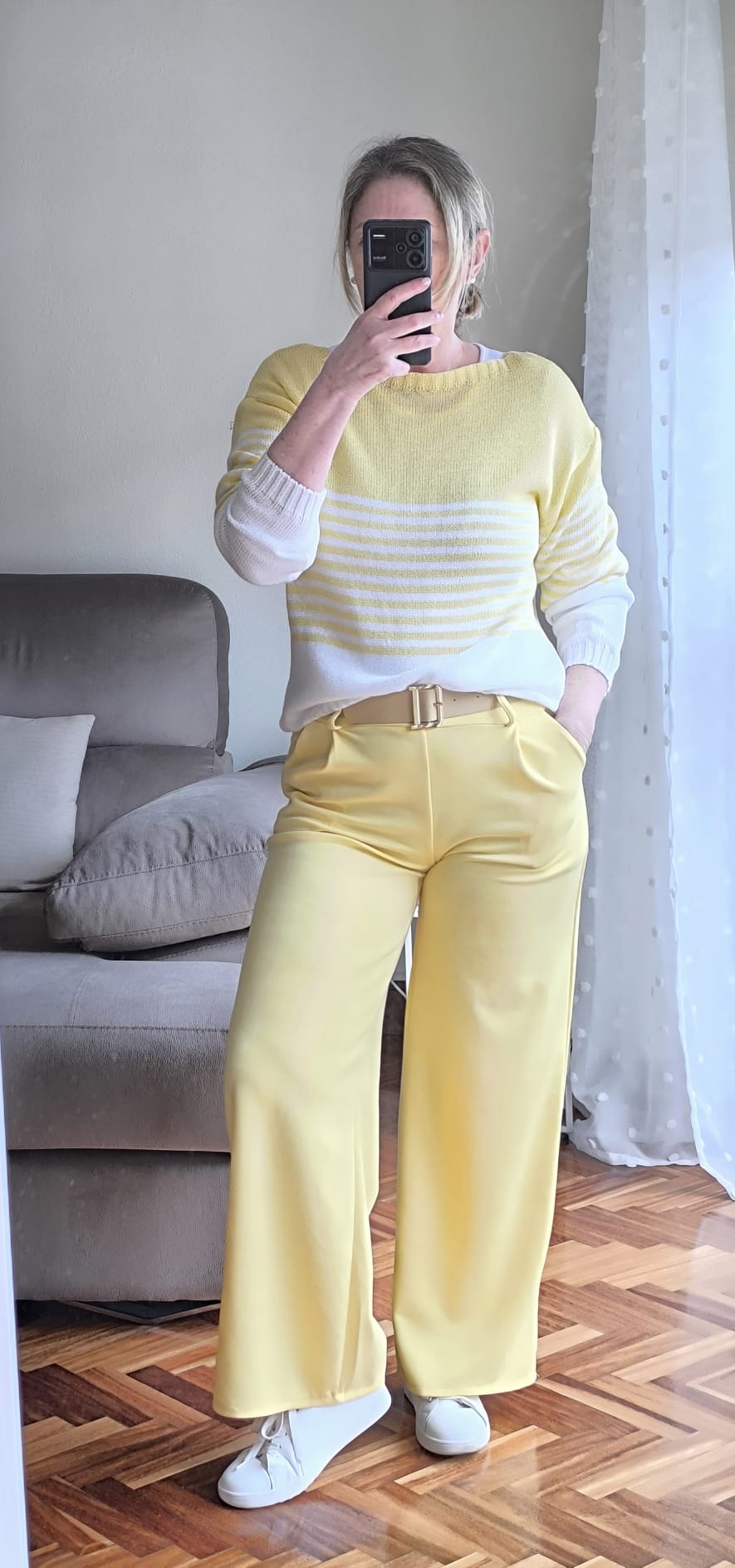 Jersey rayas en perle talla única