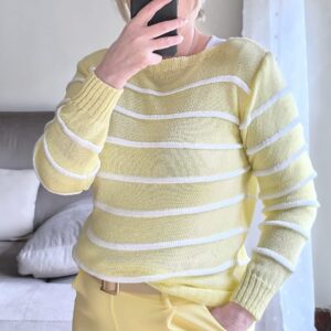 Jersey rayas en perle